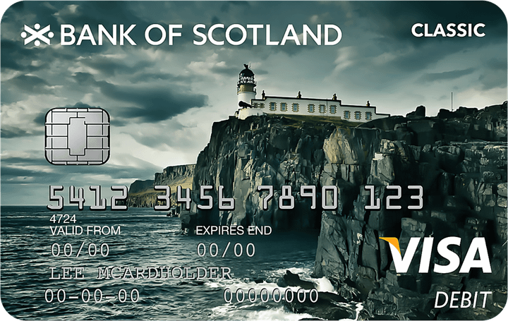 Bank of Scotland Bank of Scotland Classic Debit Card